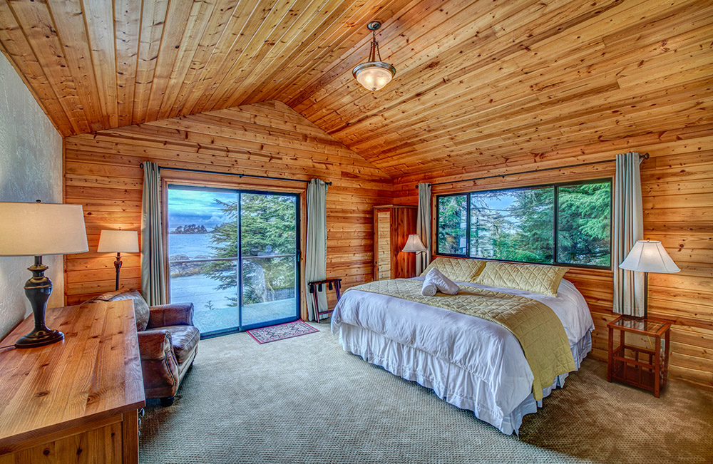 Luxury Master Bedroom with Alaska view