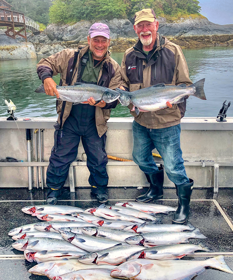 Alaska Fishing Salmon and Halibut
